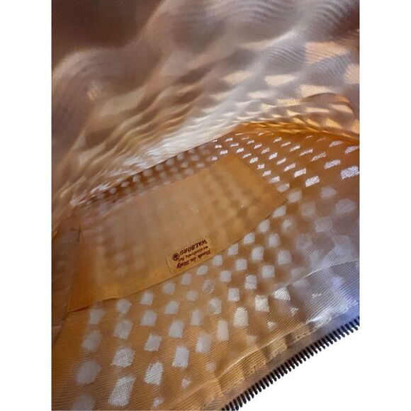 Walbrog natural straw basket weave shoulder bag made in Italy - Picture 3 of 16